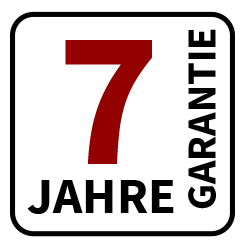 7 jahre-garantie